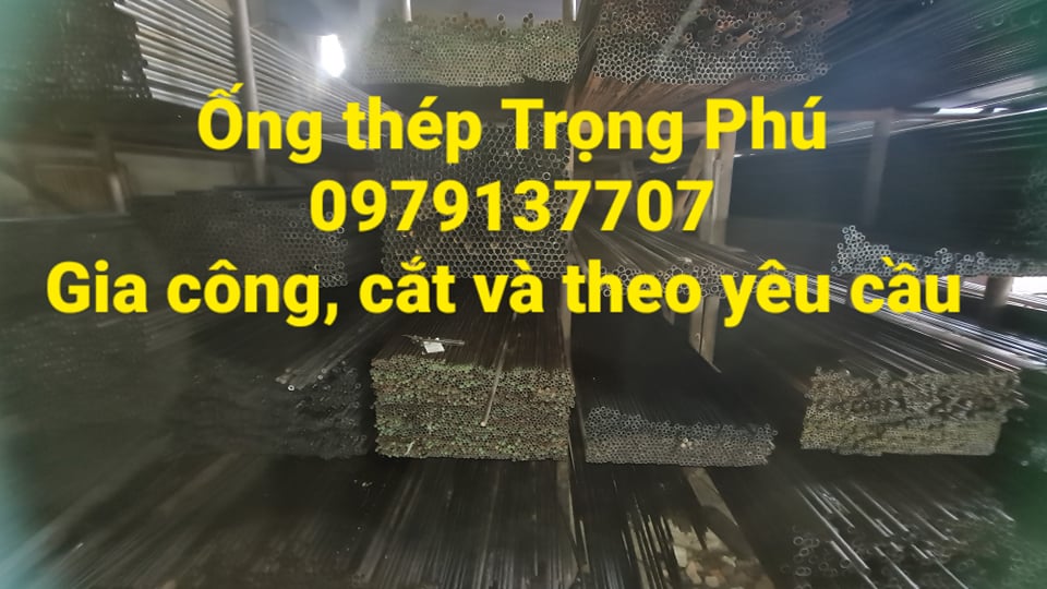 Nhận gia công ống thép theo yêu cầu